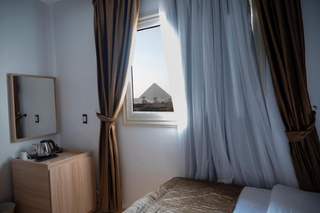 Palm Pyramids View Inn Kafrat al Jabal Bagian luar foto